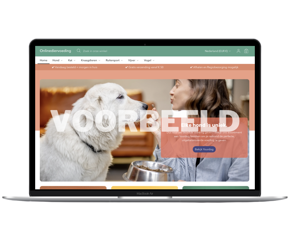 Animal webshop